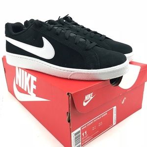 Nike Men's Court Royale Suede Shoe Black Sz 11